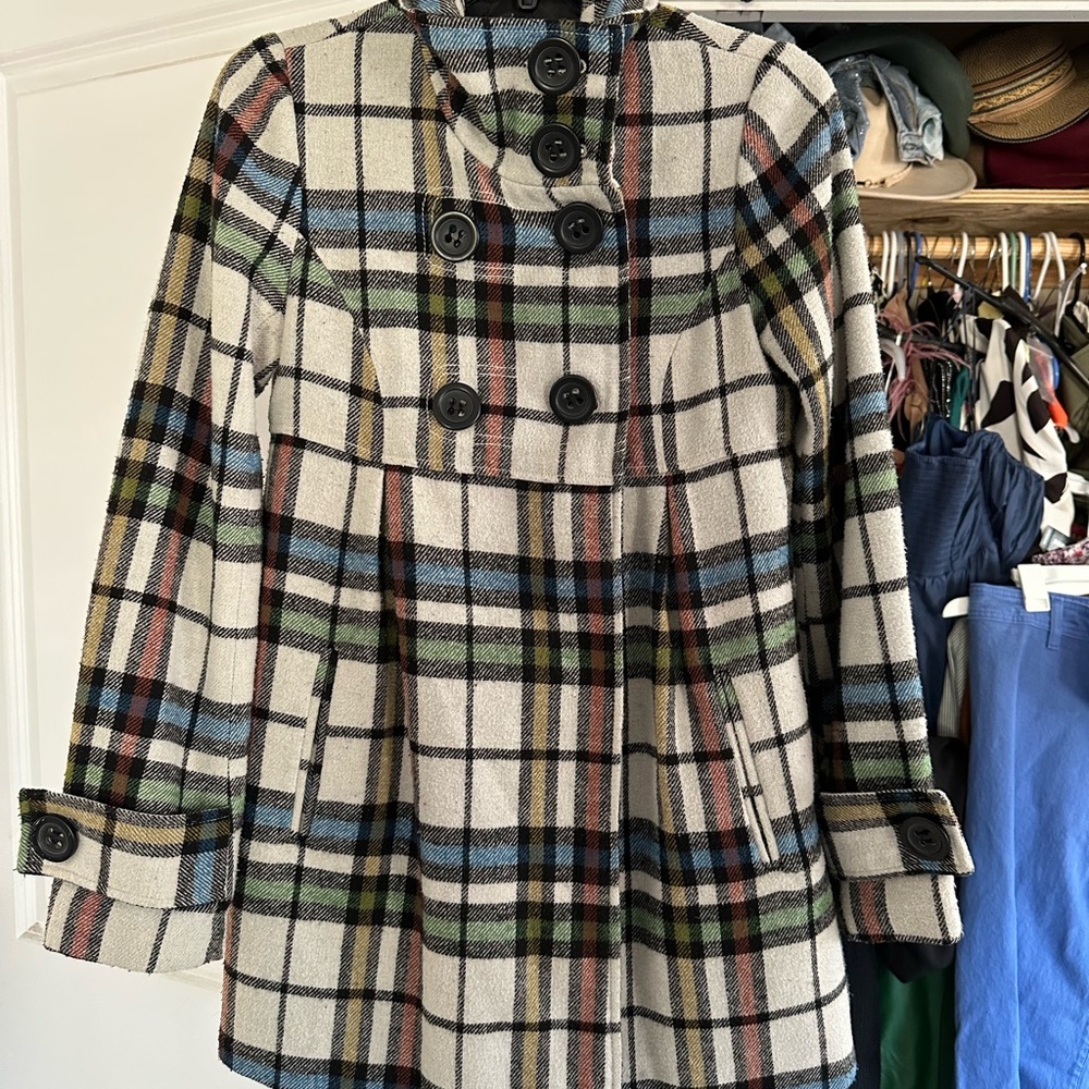 Plaid Women's Coat Jack BB DAKOTA
